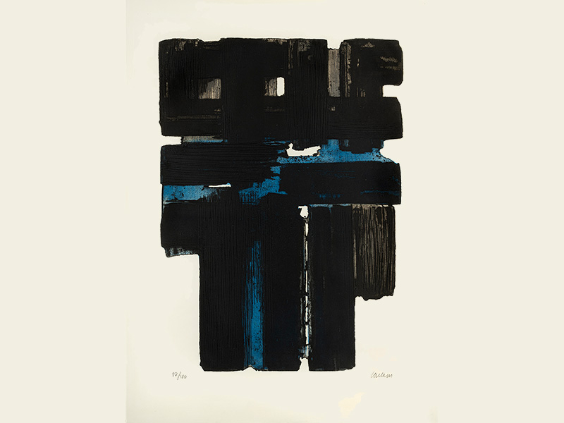 ausstellung "soulages à la découverte de l'œuvre gravée" - ausstellung deauville