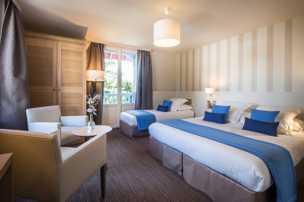 prestige room at the villa odette - hotel in deauville