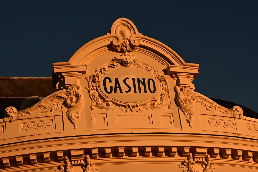 front of the deauville casino - deauville activities